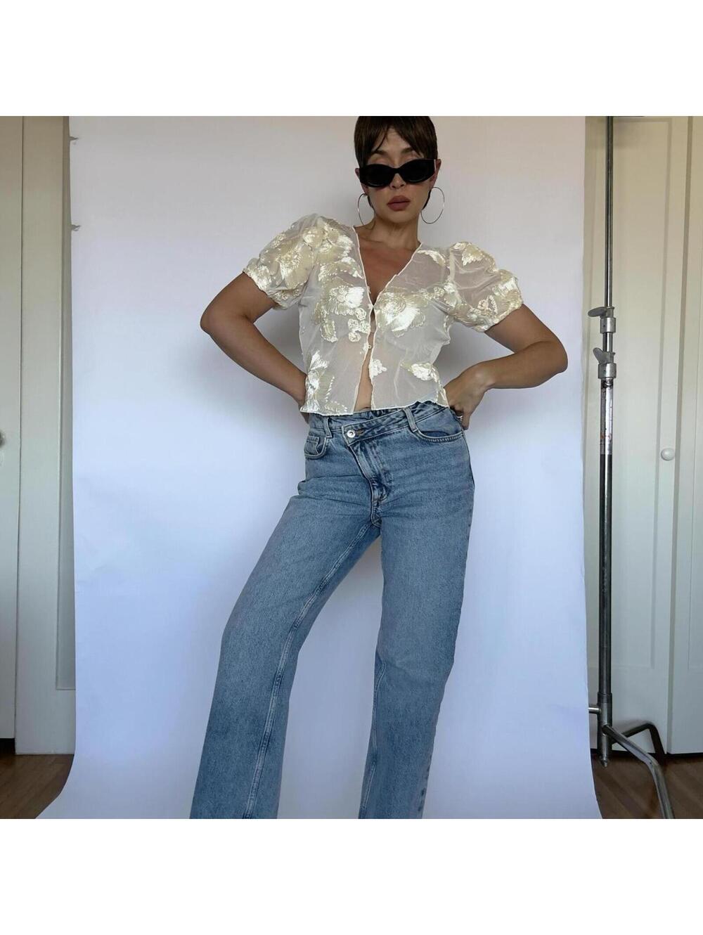 Vintage Sheer Top
